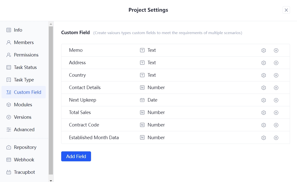 Tracup_template_custom_fields